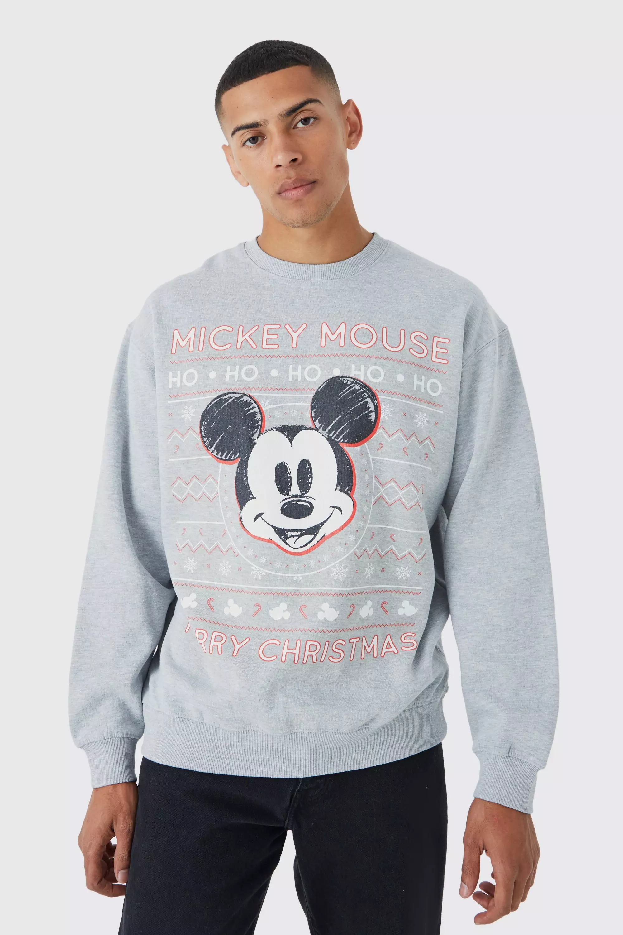 Oversized mickey hot sale mouse sweatshirt